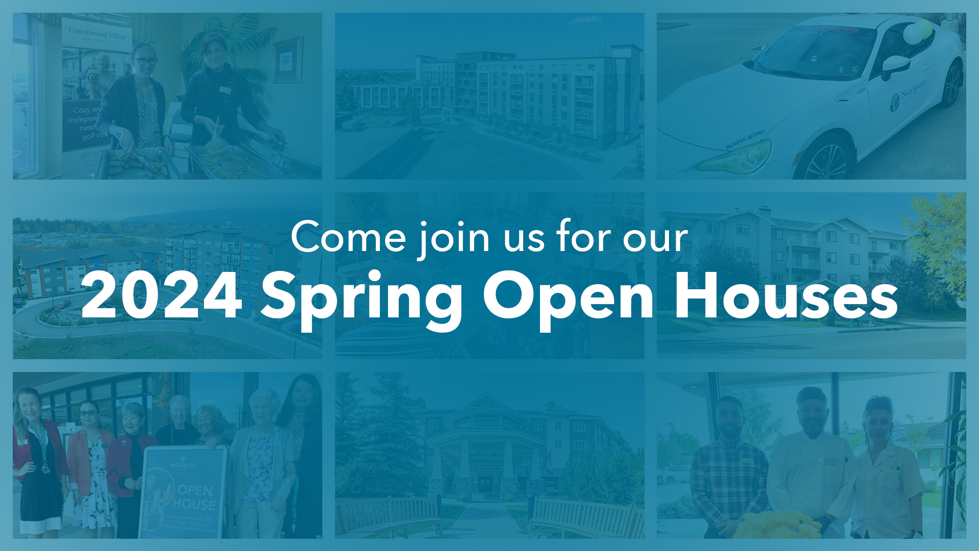 Join us banner for spring 2024 open house