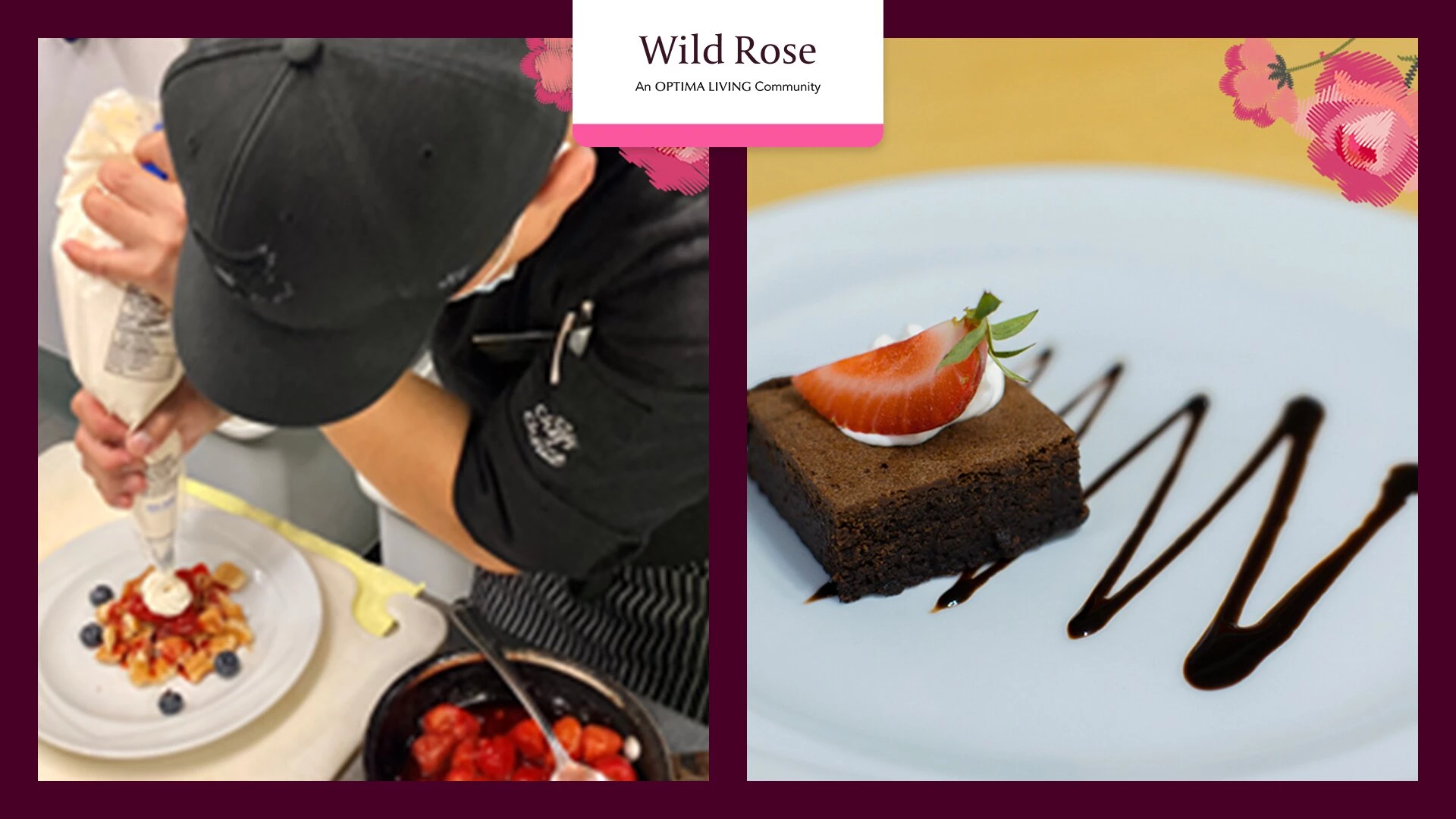 Chocolate brownie, soft snacks for elderly