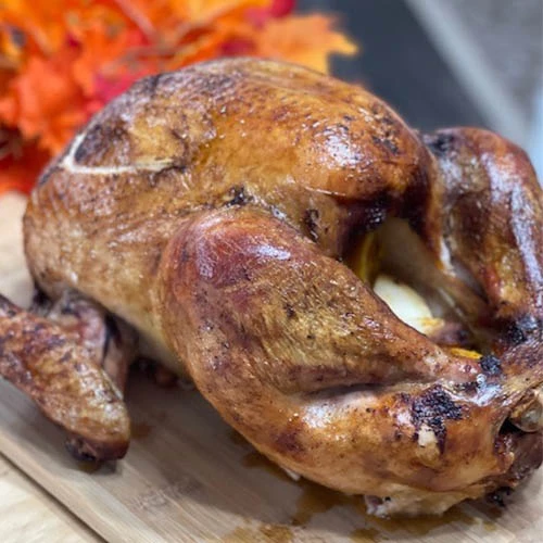 A tasty looking Turkey for Thanksgiving. Healthy meals for seniors.